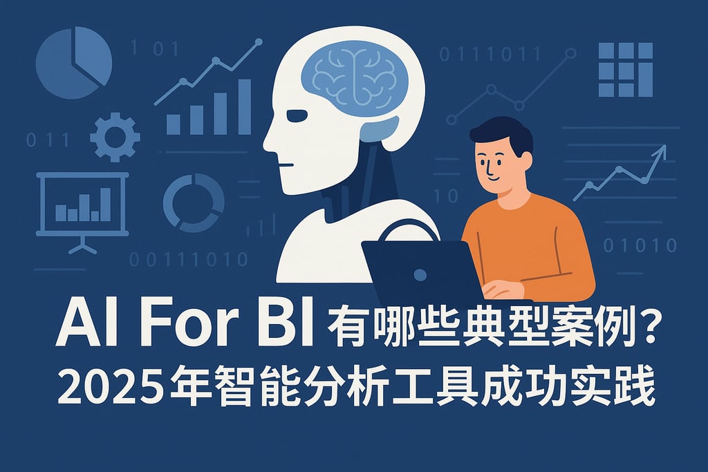 AI For BI有哪些典型案例？2025年智能分析工具成功实践